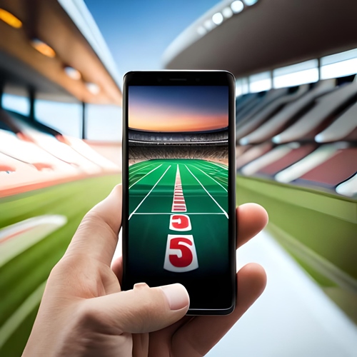 Una vista de una aplicación de Fantasy Betting